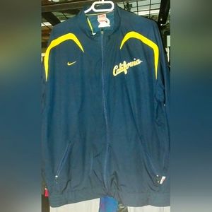 Nike University of California Bears Men's Navy Blue/Gold Windbreaker